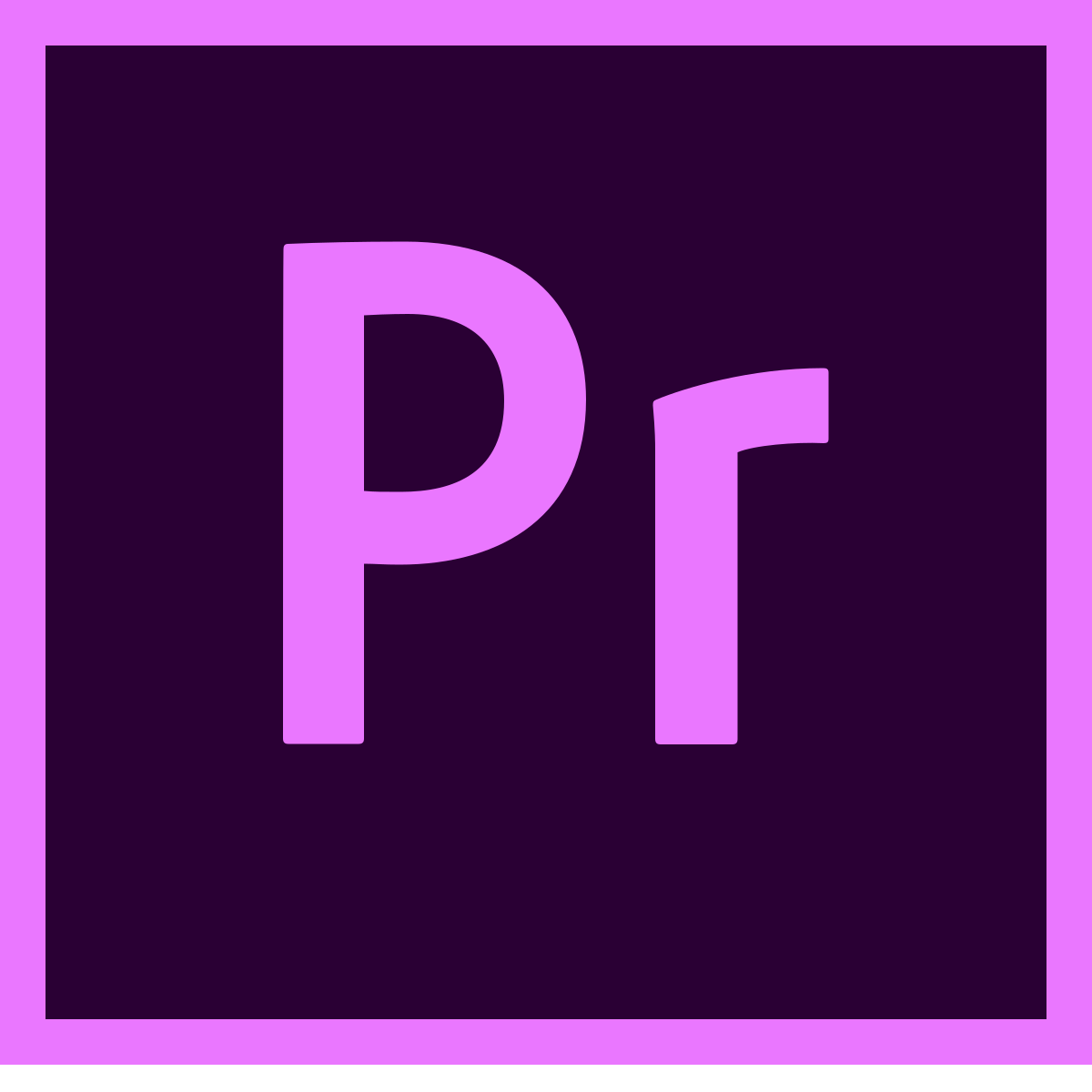 Premiere Pro software logo